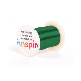 Fil Cuivre Vert Flexible 0,25 mm - 28 m pour Créations en Perles