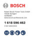 Foret SDS-max-9 BreakThrough Bosch Ø 80 mm - 1000 mm pour béton