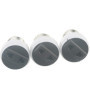 Lot de 3 Adaptateurs E27 vers Prise 2 Broches US/EU pour Lampes
