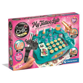 Clementoni Crazy Chic - Studio de Tatouages Temporaires pour Enfants