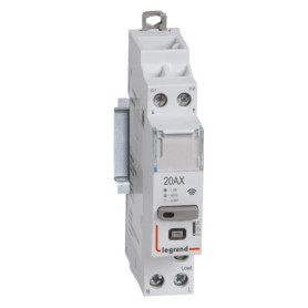 Contacteur Modulaire Silencieux Connecté Legrand Drivia avec Netatmo - Gris