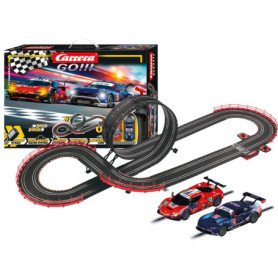 Carrera GO !!! Kit de Course GT Powerplay avec Ford Mustang et Ferrari
