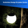 Boule Solaire à Suspendre REV - Éclairage Décoratif pour Jardin - 20 cm