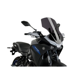 Bulle Touring Puig en Acrylique Fumé pour Yamaha MT-07 TRACER