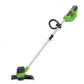 Coupe Bordure Sans Fil Greenworks 40V pour Jardins Moyens - Hauteur Réglable