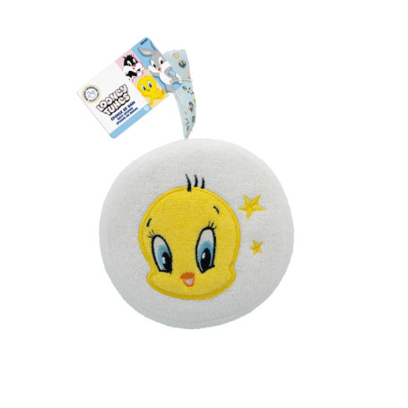 Éponge de Bain Titi Looney Tunes - Ultra-Douce et Absorbante pour Enfants