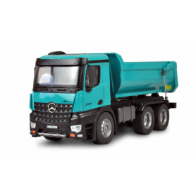 Camion Benne Mercedes Arocs Pro Métal 2,4 GHz avec Batterie Supplémentaire