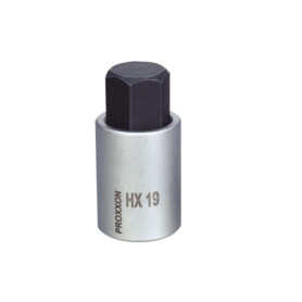 Douille HEX 19 Proxxon 1/2" - 55 mm en Acier Chrome-Vanadium