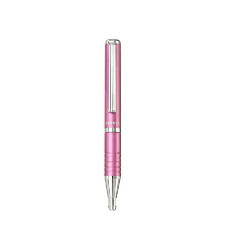 Stylo Bille Rétractable Rose Zebra Expandz 1 mm