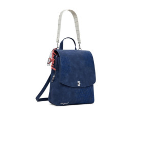 Sac à dos Desigual BACK_SIERRA SUMYMINI - Bleu Nuit, Pliable et Léger