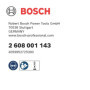 Matrice de Sertissage PRO Bosch pour Câbles Aluminium - 67 x 45 mm