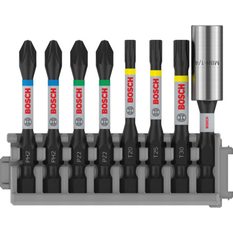 Coffret Bosch PRO Impact Set avec Porte-embout Pick and Click