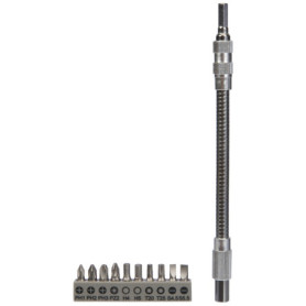 Set d'Embouts de Vissage Flexible Bosch 11 Pièces 200mm