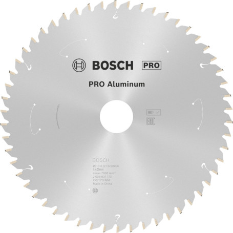 Lame de Scie Circulaire Bosch PRO Aluminium 210 mm - Coupe Précise et Efficace