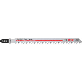 Lames de Scie Sauteuse Bosch Expert T341HM pour Fibro-Ciment - 3 Pièces