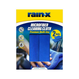 Lot de 2 Chiffons en Microfibre Rain-X - Anti-Rayures et Ultra-Absorbants