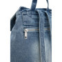Sac à dos Desigual Mini Half Logo en Denim Raw