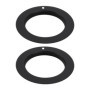 ECSiNG Lot de 2 Adaptateurs de Monture d'Objectif en Aluminium pour Sony NEX