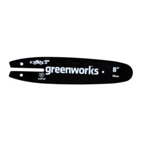 Guide-chaîne Oregon 20 cm pour tronçonneuse Greenworks