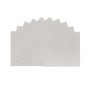 Carton Gris Vaessen Creative 1mm - 10 Feuilles 30,5 x 30,5 cm pour Scrapbooking