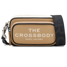 Sac à main Marc Jacobs The Crossbody en cuir camel