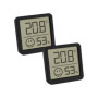 Set de 2 Thermo-hygromètres Numériques TFA pour un Climat Intérieur Sain