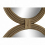 Miroir mural DKD Home Decor Miroir Marron Rotin (41 x 2 x 83 cm) 73,99 €