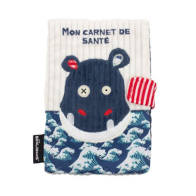 Protège Carnet de Santé Hippipos l'Hippo - GLOBE TROTOYS