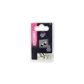 Punaise Magnétique Argent - Sachet de 10 Crochets
