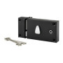 Serrure Horizontale THIRARD à Fouillot - 6 Gorges - Noir - 140x88 mm avec 2 Clés