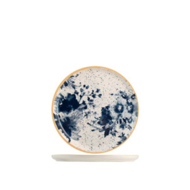 Plat à Pain Indigo en Grès H&H - 14 cm, Durable et Pratique
