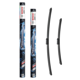 Bosch Aerotwin eA 863 S - Balais d'Essuie-Glaces Avant avec Adaptateurs - 650 mm / 450 mm