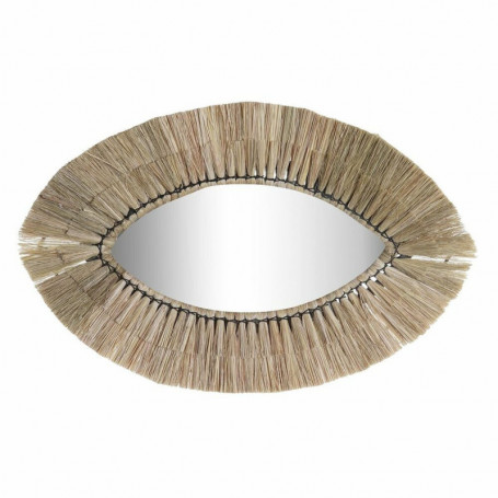 Miroir mural DKD Home Decor Verre Naturel Jute (54 x 3 x 34 cm) 56,99 €