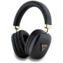Casque Bluetooth CG Mobile Guess Noir avec Logo Triangle Doré - Son Clair et Basses Profondes