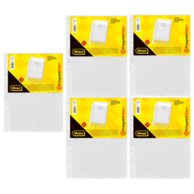 Pack de 500 Pochettes Transparentes A4 Grainées - Idena