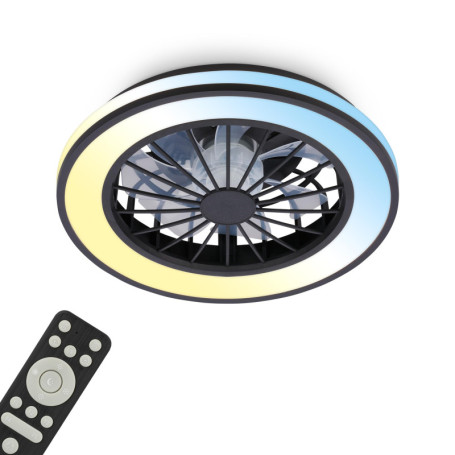 Plafonnier Ventilateur LED Briloner avec Télécommande - Éclairage Réglable et Moteur Silencieux