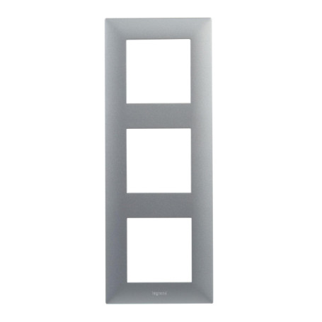 Cadre Triple Niloé Step Aluminium - Legrand