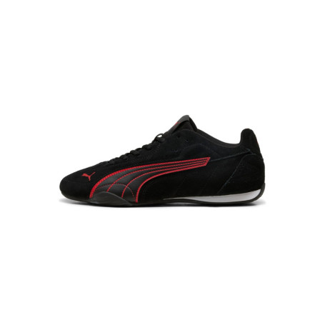 PUMA Catch Suede Basket Noir et Rouge pour Adultes - Taille 48 EU