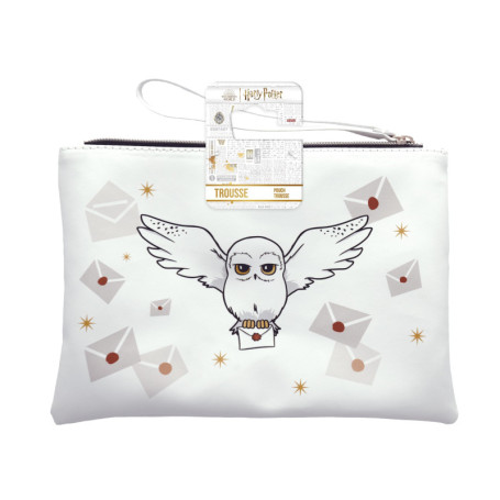 Pochette Maquillage Harry Potter Hedwige - Trousse Cosmétique Pratique