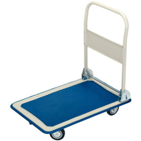Chariot à plateforme pliant Draper - Capacité 150 kg, Multicolore