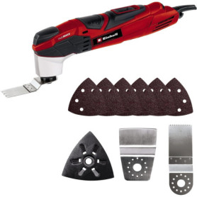 Einhell Outil Multifonction TE-MG 200 CE - Coffret Complet avec Accessoires