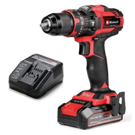 Perceuse-visseuse à percussion sans fil Einhell TE-CD 18/44 Li-i avec batterie 2,5 Ah