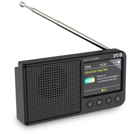 Radio Portable SPC Jetty Lite DAB+ avec Bluetooth et Écran Couleur