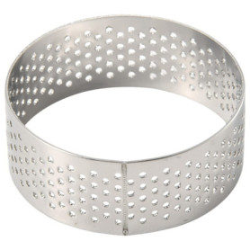 Lot de 10 Anneaux en Acier Inoxydable pour Donuts - 5 cm