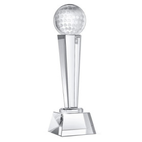 Trophée de Golf en Cristal Tagtight - Décoration Élégante pour Tournois