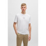 T-Shirt en Coton Stretch BOSS pour Hommes avec Logo Imprimé