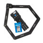 Antivol Pliable Fischer PROTEC Plus FN110 pour Vélo avec Serrure à Combinaison - Noir