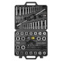 VEVOR Kit Complet de Tarauds et Filières 51 Pcs en Acier à Roulement