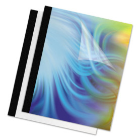 Relieuse Fellowes 5222701 avec Couverture Transparente et Noire