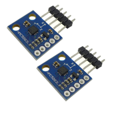 Module Capteur Boussole HMC5883L pour Arduino - 2 Pièces